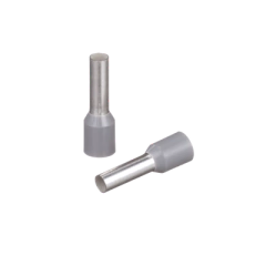 PANDUIT Ferrule Aislado PAN-TERM para Cable 12 AWG, Largo 17.5mm, DIN Color Gris. Paquete 500 Piezas FSD81-10-D