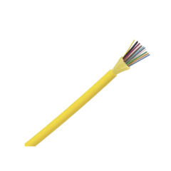 PANDUIT Cable de Fibra Óptica de 12 hilos, Monomodo OS2 9/125, Interior, Tight Buffer 900um, No Conductiva (Dieléctrica), LSZH, Precio Por Metro MOD: FSDL912