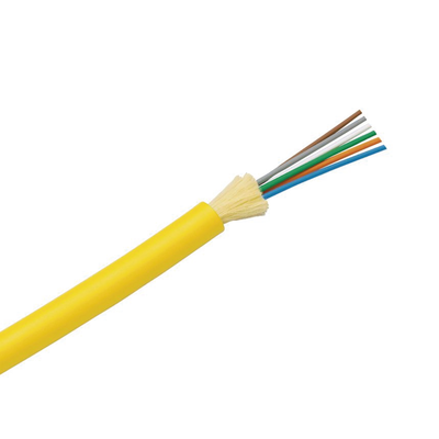 PANDUIT Cable de Fibra Óptica de 6 hilos, Monomodo OS2 9/125, Interior, Tight Buffer 900um, No Conductiva (Dieléctrica), OFNP (Plenum), Precio Por Metro MOD: FSDR906Y