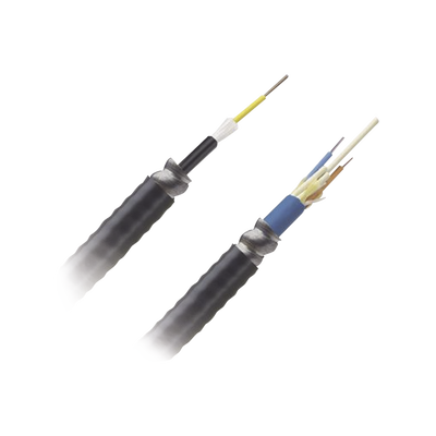 PANDUIT Cable de Fibra Óptica de 12 hilos, Monomodo OS2, Interior/Exterior, Armada, Loose Tube 250um, OFCR (Riser), Precio Por Metro MOD: FSGR912Y