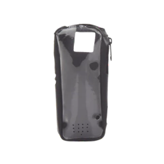 SYSCOM Funda Reforzada en Piel para Cinto, con Cierre y Amplio Visor Frontal Transparente para Radios Aéreos IC-A25. MOD: FSMIC-A25 - buy online