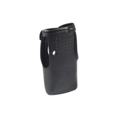 SYSCOM Funda Reforzada de Piel con correas para IC-F1000D/01, IC-F2000D/01 u IC-F2000D/12. MOD: FSMIC-F1000