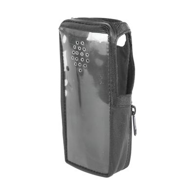 SYSCOM Funda de Piel Reforzada, con Frente Transparente para series NX-5200, NX-5300 y NX-5400. MOD: FSM-NX-5000