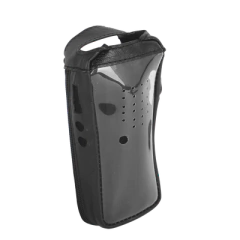 SYSCOM Funda Reforzada de Piel con visor frontal transparente en TK-2202, TK-2212, TK-2302, TK-2402, NX-240, TKD-240. MOD: FSM-TK-2202T
