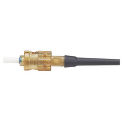 PANDUIT Conector de Fibra Óptica ST Duplex OptiCam, Multimodo 50/125 OM2, Pre-pulido, Color Negro MOD: FST2MC5BL
