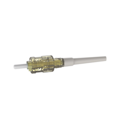 PANDUIT Conector de Fibra Óptica ST Simplex OptiCam, Multimodo 62.5/125 OM1, Pre-pulido, Color Marfil MOD: FST2MC6EI