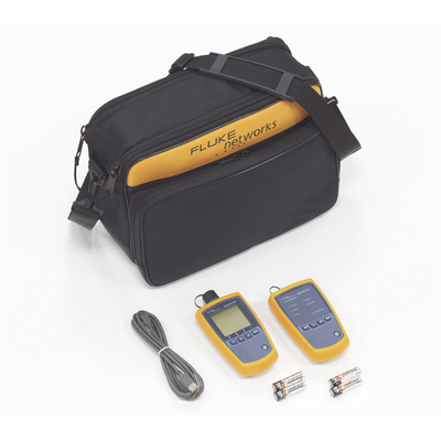 FLUKE NETWORKS Kit de Verificación SimpliFiber® para Fibra Óptica Monomodo, con Fuente de 1310/1550 nm y Medidor de Potencia MOD: FTK2000