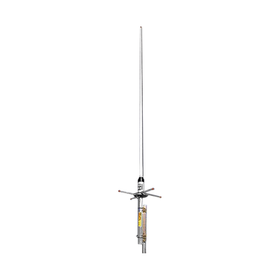 HUSTLER Antena Base Doble Banda, Fibra de Vidrio, VHF 144-148 MHz /UHF 440-450 MHz, 6 dB de ganancia MOD: G6-270-R