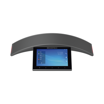 GRANDSTREAM Teléfono - Audioconferencias IP Android 10, 12 líneas SIP con 12 cuentas, pantalla táctil 8", puertos Gigabit, Wi-Fi, Bluetooth, PoE, codec Opus, IPV4/IPV6 con gestión en la nube GDMS GAC2570