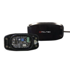 Politec Sensor Inteligente Universal / Anti-trepa de intrusos / Para muros, mallas ciclonicas, rejas, paredes, andamios, vidrio, cristales, etc / Sin falsas alarmas /Protección de 5 metros de diámetro / Integración con cualquier panel de alar MOD: GAPID-6