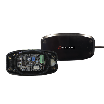 Politec Sensor Inteligente Universal / Anti-trepa de intrusos / Para muros, mallas ciclonicas, rejas, paredes, andamios, vidrio, cristales, etc / Sin falsas alarmas /Protección de 5 metros de diámetro / Integración con cualquier panel de alar MOD: GAPID-6