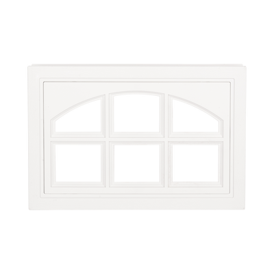 ACCESSPRO Ventana p / Puerta d / Garage / Cuadro Corto / Medio Circulo. MOD: GARWIN3