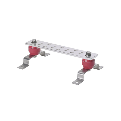 PANDUIT Barra de Puesta a Tierra para Telecomunicaciones (TGB), de 1/4 in x 2 in x 12 in MOD: GB2B0306TPI-1