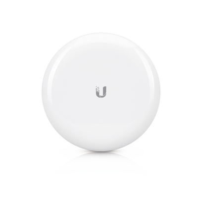 UBIQUITI NETWORKS Radio airMAX de alta capacidad, hasta 1 Gbps en 60 GHz con failover en 5 GHz, con antena integrada de 17.2 y 10 dBi respectivamente MOD: GBE