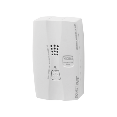 MACURCO - AERIONICS Detector de Gas Natural y LP, Nuevo y Elegante Diseño, para Uso Residencial MOD: GD-2B