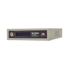 GUEST INTERNET Hotspot con capacidad de hasta 250 usuarios concurrentes, un Throughput de 100 Mbps y configuración sencilla y rápida MOD: GIS-R10