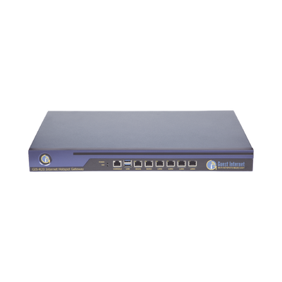 GUEST INTERNET Hotspot para la venta de códigos de Internet, Throughput 600 Mbps, balanceo de carga, configuración mediante WIZARD MOD: GIS-R20-V2