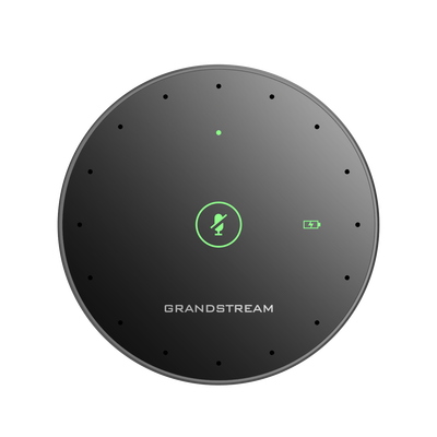 GRANDSTREAM Microfono inalambrico Bluetooth para GVC3220, 8 micrófonos omnidireccionales para hasta 5 metros MOD: GMD1208