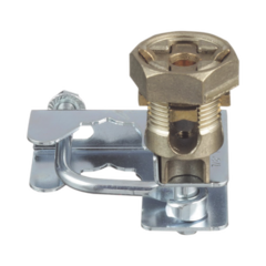 PANDUIT Abrazadera para Tierra Física en Base de Piso Falso, para Cables de 6 a 1/0 AWG MOD: GPQC1010