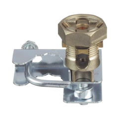 PANDUIT Abrazadera para Tierra Física en Base de Piso Falso, para Cables de 6 a 1/0 AWG MOD: GPQC1010