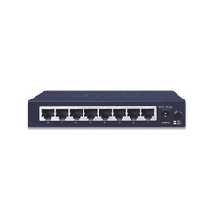 PLANET Switch de Escritorio No Administrable, 8 Puertos Gigabit 10/100/1000 Mbps, Tecnología de Ahorro de Energía de Hasta un 40% GSD-803