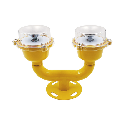 EPCOM INDUSTRIAL Lámpara de Obstrucción Doble color Rojo / IP65 / Luz fija o parpadeante / Voltaje de Operación 110 AC / 220 AC MOD: GS-LI-D