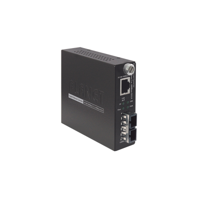 PLANET Convertidor de Medios 10/100/1000BASE-T a 1000Base-SX (SC) 220m/550m MOD: GST-802