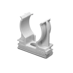 GEWISS Soporte de presión (Abrazadera), PVC Auto-extinguible, abierto para tubería de 40 mm GW-50-628