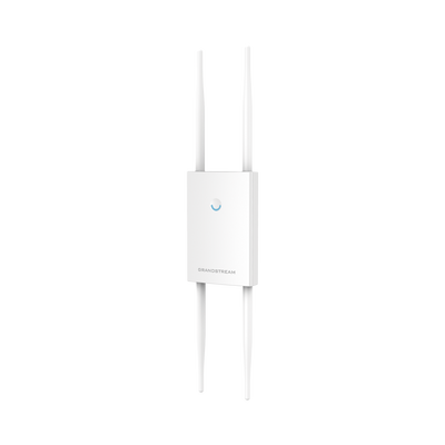 GRANDSTREAM Punto de acceso para exterior Wi-Fi 802.11 ac 2.33 Gbps, Wave-2, MU-MIMO 4x4:4, de largo alcance con administración desde la nube gratuita o stand-alone. MOD: GWN7630LR
