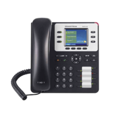 GRANDSTREAM Teléfono IP Empresarial de 3 Líneas con 4 teclas de función, 8 teclas de extensión BLF y conferencia de 4 vías. PoE MOD: GXP-2130