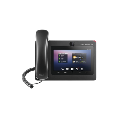 GRANDSTREAM Teléfono IP GrandStream Empresarial para Videoconferencias con Android 7, 16 lineas, procesador 4 nucleos MOD: GXV-3370