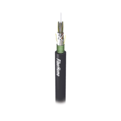 LINKEDPRO BY FIBERHOME Kilómetro de Fibra Óptica para Exterior G.652D, Armada, Monomodo de 6 Hilos, Loose Tube, Forro Negro MOD: GYFS-06C