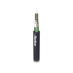 LINKEDPRO BY FIBERHOME Kilómetro de Fibra Óptica para Exterior G.652D, Armada, Monomodo de 24 Hilos, Loose Tube, Color Negro MOD: GYFS-24C