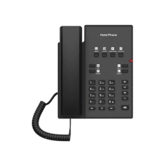 FANVIL Teléfono IP para Hotelería, profesional con 8 teclas programables para servicio rápido, plantilla personalizable con PoE MOD: H1