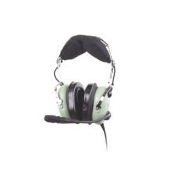 DAVID CLARK Auriculares con atenuación de ruido pasivo para radios aéreos en helicópteros MOD: H10-13H