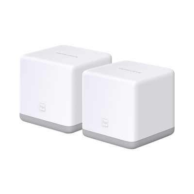 Mercusys KIT de sistema inalámbrico HALO S3 mesh para hogar, 2.4GHz N, doble puerto 10/100Mbps, conexión de hasta 40 dispositivos. MOD: HALOS3-2PACK