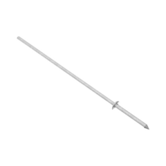 PANDUIT Clavo Para Tablero de Arnès, de 6.5 mm (2.5 in), de Acero, Paquete de 100pz MOD: HBN2.5-T