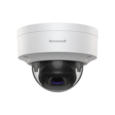 HONEYWELL Mini Domo IP 2 Megapíxeles / Lente 2.8 mm / 30 Mts IR / NDAA / ONVIF / Exterior IP66 / Antivandálica IK10 / PoE / Micro SD hasta 256 GB / Serie 30 / Honeywell Security HC30W42R3