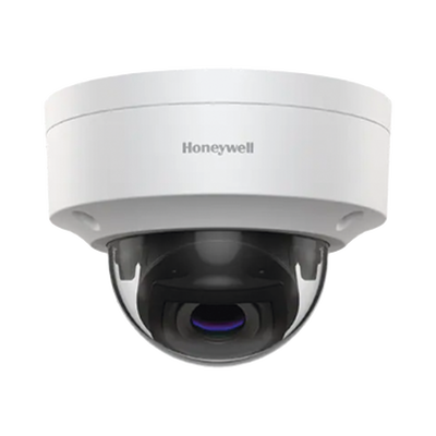 HONEYWELL Domo IP 5 Megapíxeles / Lente 2.8 mm / 30 mts IR / NDAA / ONVIF / Exterior IP66 / Antivandálica IK10 / H.265 / PoE / WDR 120 dB / HLC / Serie 30 / Honeywell Security HC30W45R3