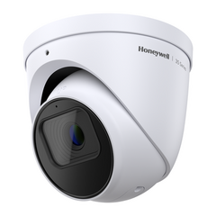 HONEYWELL Turret IP 8 Megapixel / Lente Mot. 2.7 a 13.5 mm / 50 mts IR / Exterior IP67 / H.265 / IA (Filtro de Humanos y Vehiculos) / Merodeo / Conteo de Personas / PoE / Audio y Alarmas I/O / ONVIF / Cumple con NDAA / Serie 35 / Honeywell Security HC35WE8R2