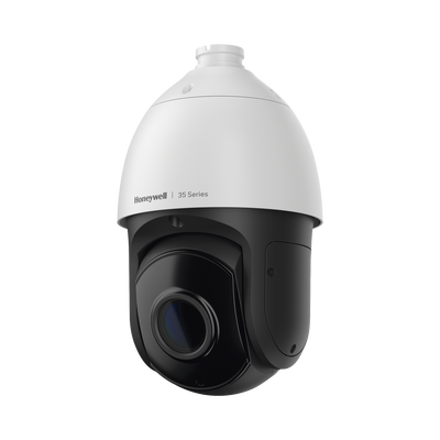 HONEYWELL PTZ IP 5 Megapixel / 30X Zoom / 150 mts IR / H.265 / IA (Filtro de Humanos y Vehiculos) / Merodeo / PoE+ / Exterior IP67 / IK10 / ONVIF / NDAA / Serie 35 / Honeywell Security MOD: HC35WZ5R30