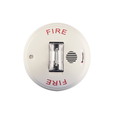 HOCHIKI Sirena Estrobo para Instalación en Techo, Color Blanco MOD: HCC-24CW