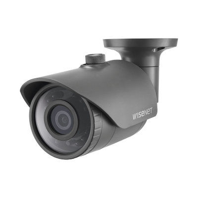 Hanwha Techwin Wisenet Cámara Bala 2MP / QuadHD (AHD, TVI, CVI, CVBS) / Lente fijo 4mm / WDR 120 dB / IR 30 m MOD: HCO-6020R
