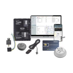 RUPTELA Kit de Localizador 4G LTE / 1 BLUEPUCKMAGKIT + 1 MICSIM25GPS y datos por 1 año + 1 EPCOMGPSMENSUAL + RELAY + Botón SOS MOD: HCV5KITMAG2