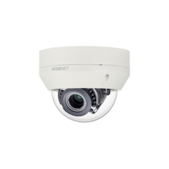 Hanwha Techwin Wisenet Cámara Domo Antivandálico 4 Megapíxel (AHD), 600TVL (CVBS) / Lente Varifocal 3.2 - 10 mm / IR 30 m / dWDR / HLC / BLC HCV-7070R
