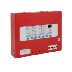 HOCHIKI Panel Convencional de Detección de Incendio / 2 Zonas / Sin Comunicador / Color Rojo MOD: HCVX2-R/115V