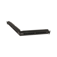 SIEMON Patch Panel UTP HD6 Categoría 6, de 24 puertos, Angulado, 1UR MOD: HD6-24A