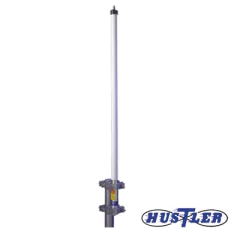 HUSTLER Antena base VHF 150-160 MHz, Fibra de Vidrio, 6 dB de Ganancia, Serie HX para Climas Extremos MOD: HX6-150-60