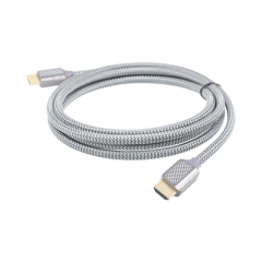 EPCOM POWERLINE Cable HDMI de Alta Resolución en 8K / Versión 2.1 / 2 Metros de Longitud (6.56 ft) / Recomendado para Audio eARC / Dolby Atmos MOD: HDMI2.1-2M