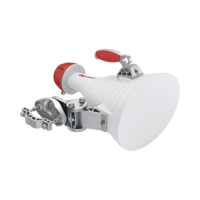 RF ELEMENTS Antena Sectorial Asimétrica Carrier Class, apertura 20 grados tipo cuerno 20.5 dBi 5180-6000 MHz conectores tipo N hembra MOD: HG3-CC-A20